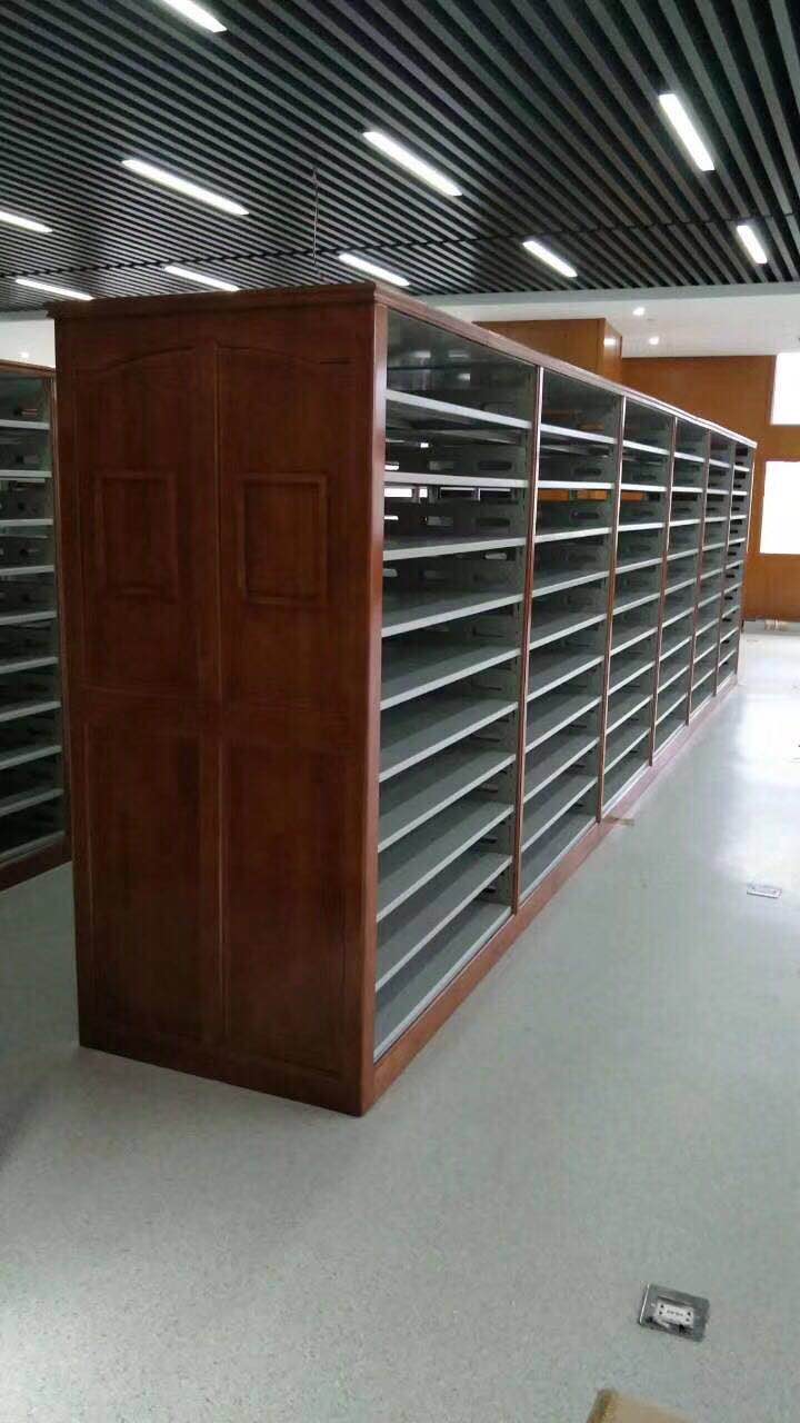 鋼木十層報紙架